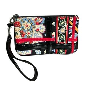 Vera Bradley Versailles Wristlet Zipper Pouch